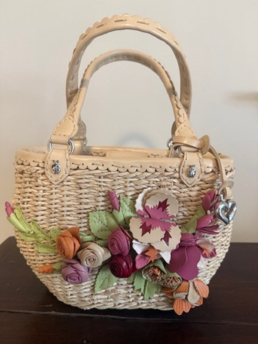 Brighton Basket Flower Handbag